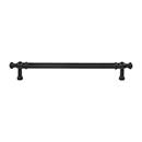 Top Knobs [TK3304BLK] Die Cast Zinc Cabinet Pull Handle - Wetherby Series - Oversized - Flat Black Finish - 7 9/16" C/C - 9 1/8" L