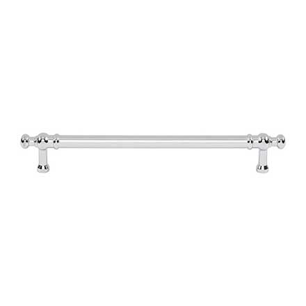Top Knobs [TK3304PC] Die Cast Zinc Cabinet Pull Handle - Wetherby Series - Oversized - Polished Chrome Finish - 7 9/16" C/C - 9 1/8" L