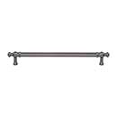 Top Knobs [TK3305AG] Die Cast Zinc Cabinet Pull Handle - Wetherby Series - Oversized - Ash Gray Finish - 8 13/16" C/C - 10 3/8" L