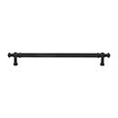 Top Knobs [TK3305BLK] Die Cast Zinc Cabinet Pull Handle - Wetherby Series - Oversized - Flat Black Finish - 8 13/16" C/C - 10 3/8" L