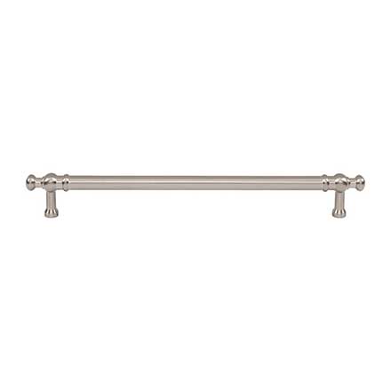 Top Knobs [TK3305BSN] Die Cast Zinc Cabinet Pull Handle - Wetherby Series - Oversized - Brushed Satin Nickel Finish - 8 13/16" C/C - 10 3/8" L