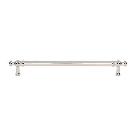 Top Knobs [TK3305PN] Die Cast Zinc Cabinet Pull Handle - Wetherby Series - Oversized - Polished Nickel Finish - 8 13/16" C/C - 10 3/8" L