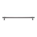 Top Knobs [TK3306AG] Die Cast Zinc Cabinet Pull Handle - Wetherby Series - Oversized - Ash Gray Finish - 12" C/C - 13 9/16" L