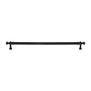Top Knobs [TK3306BLK] Die Cast Zinc Cabinet Pull Handle - Wetherby Series - Oversized - Flat Black Finish - 12" C/C - 13 9/16" L