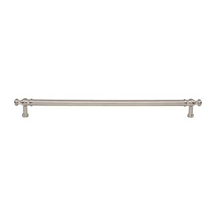 Top Knobs [TK3306BSN] Die Cast Zinc Cabinet Pull Handle - Wetherby Series - Oversized - Brushed Satin Nickel Finish - 12" C/C - 13 9/16" L