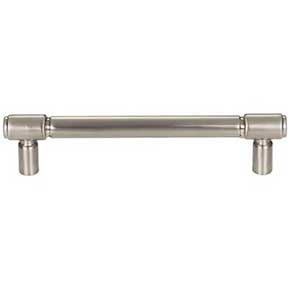 Top Knobs [TK3113BSN] Die Cast Zinc Cabinet Pull Handle - Clarence Series - Oversized - Brushed Satin Nickel Finish - 5 1/16" C/C - 6 1/16" L