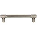 Top Knobs [TK3113BSN] Die Cast Zinc Cabinet Pull Handle - Clarence Series - Oversized - Brushed Satin Nickel Finish - 5 1/16&quot; C/C - 6 1/16&quot; L