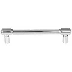 Top Knobs [TK3113PC] Die Cast Zinc Cabinet Pull Handle - Clarence Series - Oversized - Polished Chrome Finish - 5 1/16&quot; C/C - 6 1/16&quot; L