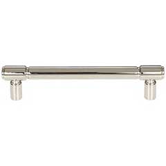 Top Knobs [TK3113PN] Die Cast Zinc Cabinet Pull Handle - Clarence Series - Oversized - Polished Nickel Finish - 5 1/16&quot; C/C - 6 1/16&quot; L