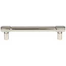 Top Knobs [TK3113PN] Die Cast Zinc Cabinet Pull Handle - Clarence Series - Oversized - Polished Nickel Finish - 5 1/16" C/C - 6 1/16" L