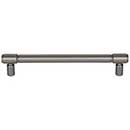 Top Knobs [TK3114AG] Die Cast Zinc Cabinet Pull Handle - Clarence Series - Oversized - Ash Gray Finish - 6 5/16" C/C - 7 5/16" L