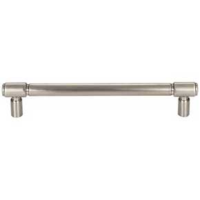 Top Knobs [TK3114BSN] Die Cast Zinc Cabinet Pull Handle - Clarence Series - Oversized - Brushed Satin Nickel Finish - 6 5/16" C/C - 7 5/16" L