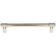 Top Knobs [TK3114PN] Die Cast Zinc Cabinet Pull Handle - Clarence Series - Oversized - Polished Nickel Finish - 6 5/16&quot; C/C - 7 5/16&quot; L