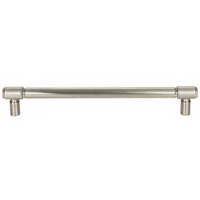 Top Knobs [TK3115BSN] Die Cast Zinc Cabinet Pull Handle - Clarence Series - Oversized - Brushed Satin Nickel Finish - 7 9/16" C/C - 8 9/16" L