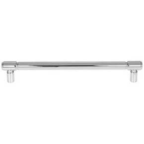 Top Knobs [TK3115PC] Die Cast Zinc Cabinet Pull Handle - Clarence Series - Oversized - Polished Chrome Finish - 7 9/16" C/C - 8 9/16" L