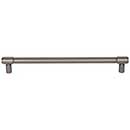 Top Knobs [TK3116AG] Die Cast Zinc Cabinet Pull Handle - Clarence Series - Oversized - Ash Gray Finish - 8 13/16" C/C - 9 13/16" L
