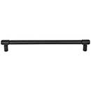 Top Knobs [TK3116BLK] Die Cast Zinc Cabinet Pull Handle - Clarence Series - Oversized - Flat Black Finish - 8 13/16" C/C - 9 13/16" L