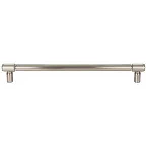 Top Knobs [TK3116BSN] Die Cast Zinc Cabinet Pull Handle - Clarence Series - Oversized - Brushed Satin Nickel Finish - 8 13/16" C/C - 9 13/16" L