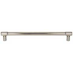 Top Knobs [TK3116BSN] Die Cast Zinc Cabinet Pull Handle - Clarence Series - Oversized - Brushed Satin Nickel Finish - 8 13/16" C/C - 9 13/16" L