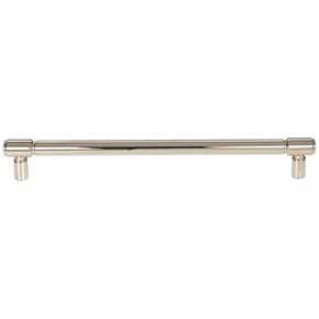 Top Knobs [TK3116PN] Die Cast Zinc Cabinet Pull Handle - Clarence Series - Oversized - Polished Nickel Finish - 8 13/16" C/C - 9 13/16" L