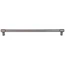 Top Knobs [TK3117AG] Die Cast Zinc Cabinet Pull Handle - Clarence Series - Oversized - Ash Gray Finish - 12" C/C - 13" L