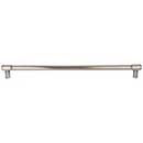 Top Knobs [TK3117BSN] Die Cast Zinc Cabinet Pull Handle - Clarence Series - Oversized - Brushed Satin Nickel Finish - 12&quot; C/C - 13&quot; L
