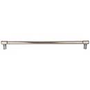 Top Knobs [TK3117BSN] Die Cast Zinc Cabinet Pull Handle - Clarence Series - Oversized - Brushed Satin Nickel Finish - 12&quot; C/C - 13&quot; L