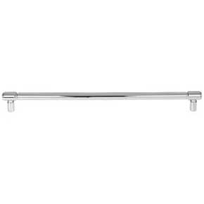 Top Knobs [TK3117PC] Die Cast Zinc Cabinet Pull Handle - Clarence Series - Oversized - Polished Chrome Finish - 12" C/C - 13" L