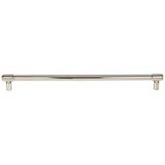 Top Knobs [TK3117PN] Die Cast Zinc Cabinet Pull Handle - Clarence Series - Oversized - Polished Nickel Finish - 12&quot; C/C - 13&quot; L