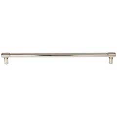 Top Knobs [TK3117PN] Die Cast Zinc Cabinet Pull Handle - Clarence Series - Oversized - Polished Nickel Finish - 12&quot; C/C - 13&quot; L