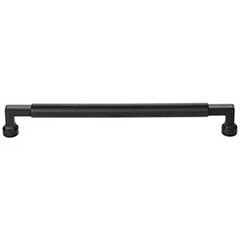 Top Knobs [TK3095BLK] Die Cast Zinc Cabinet Pull Handle - Cumberland Series - Oversized - Flat Black Finish - 8 13/16&quot; C/C - 9 1/2&quot; L