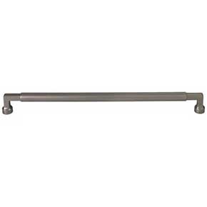 Top Knobs [TK3096AG] Die Cast Zinc Cabinet Pull Handle - Cumberland Series - Oversized - Ash Gray Finish - 12" C/C - 12 5/8" L