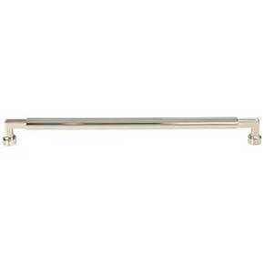 Top Knobs [TK3096PN] Die Cast Zinc Cabinet Pull Handle - Cumberland Series - Oversized - Polished Nickel Finish - 12" C/C - 12 5/8" L