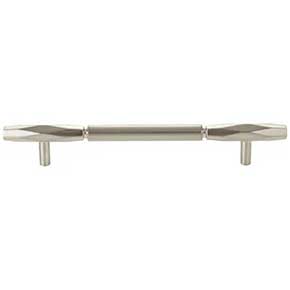 Top Knobs [TK3083BSN] Die Cast Zinc Cabinet Pull Handle - Kingsmill Series - Oversized - Brushed Satin Nickel Finish - 6 5/16" C/C - 8 13/16" L