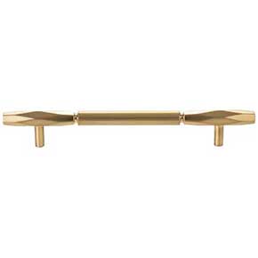 Top Knobs [TK3083HB] Die Cast Zinc Cabinet Pull Handle - Kingsmill Series - Oversized - Honey Bronze Finish - 6 5/16" C/C - 8 13/16" L