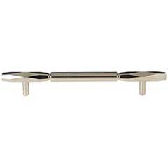 Top Knobs [TK3083PN] Die Cast Zinc Cabinet Pull Handle - Kingsmill Series - Oversized - Polished Nickel Finish - 6 5/16&quot; C/C - 8 13/16&quot; L