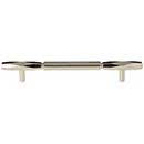 Top Knobs [TK3083PN] Die Cast Zinc Cabinet Pull Handle - Kingsmill Series - Oversized - Polished Nickel Finish - 6 5/16&quot; C/C - 8 13/16&quot; L