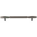 Top Knobs [TK3084AG] Die Cast Zinc Cabinet Pull Handle - Kingsmill Series - Oversized - Ash Gray Finish - 7 9/16&quot; C/C - 10 1/16&quot; L