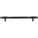 Top Knobs [TK3084BLK] Die Cast Zinc Cabinet Pull Handle - Kingsmill Series - Oversized - Flat Black Finish - 7 9/16&quot; C/C - 10 1/16&quot; L