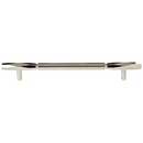 Top Knobs [TK3084PN] Die Cast Zinc Cabinet Pull Handle - Kingsmill Series - Oversized - Polished Nickel Finish - 7 9/16&quot; C/C - 10 1/16&quot; L