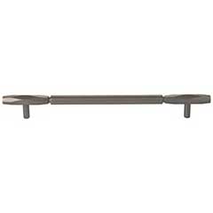 Top Knobs [TK3085AG] Die Cast Zinc Cabinet Pull Handle - Kingsmill Series - Oversized - Ash Gray Finish - 8 13/16&quot; C/C - 11 5/16&quot; L