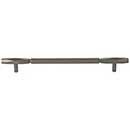 Top Knobs [TK3085AG] Die Cast Zinc Cabinet Pull Handle - Kingsmill Series - Oversized - Ash Gray Finish - 8 13/16" C/C - 11 5/16" L
