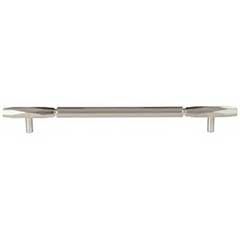 Top Knobs [TK3085BSN] Die Cast Zinc Cabinet Pull Handle - Kingsmill Series - Oversized - Brushed Satin Nickel Finish - 8 13/16&quot; C/C - 11 5/16&quot; L