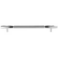 Top Knobs [TK3085PC] Die Cast Zinc Cabinet Pull Handle - Kingsmill Series - Oversized - Polished Chrome Finish - 8 13/16&quot; C/C - 11 5/16&quot; L