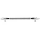 Top Knobs [TK3085PC] Die Cast Zinc Cabinet Pull Handle - Kingsmill Series - Oversized - Polished Chrome Finish - 8 13/16" C/C - 11 5/16" L