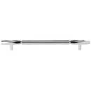 Top Knobs [TK3085PC] Die Cast Zinc Cabinet Pull Handle - Kingsmill Series - Oversized - Polished Chrome Finish - 8 13/16&quot; C/C - 11 5/16&quot; L