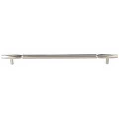 Top Knobs [TK3086BSN] Die Cast Zinc Cabinet Pull Handle - Kingsmill Series - Oversized - Brushed Satin Nickel Finish - 12&quot; C/C - 14 1/2&quot; L