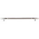 Top Knobs [TK3086BSN] Die Cast Zinc Cabinet Pull Handle - Kingsmill Series - Oversized - Brushed Satin Nickel Finish - 12" C/C - 14 1/2" L