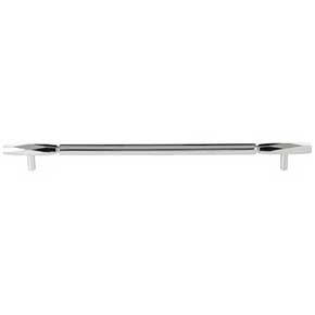 Top Knobs [TK3086PC] Die Cast Zinc Cabinet Pull Handle - Kingsmill Series - Oversized - Polished Chrome Finish - 12" C/C - 14 1/2" L
