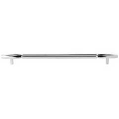 Top Knobs [TK3086PC] Die Cast Zinc Cabinet Pull Handle - Kingsmill Series - Oversized - Polished Chrome Finish - 12&quot; C/C - 14 1/2&quot; L